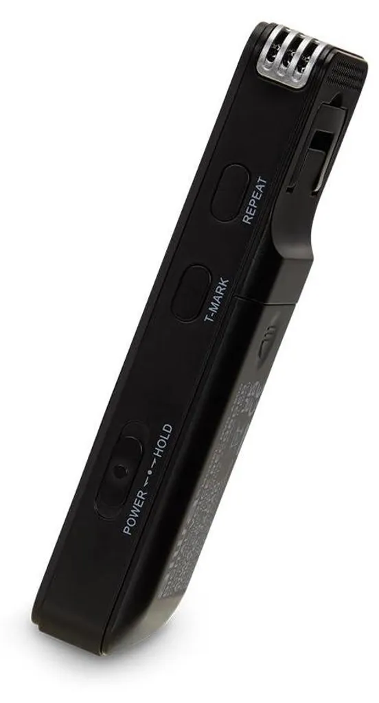 Dictaphone numérique AIWA DVR-A600 stéréo 16 Go pour prise de notes noir - 4