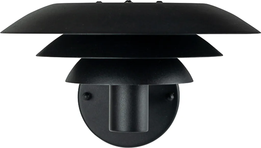 Lampada Esterno DL25 Nero: Applique LED Metallo Professionale - 2