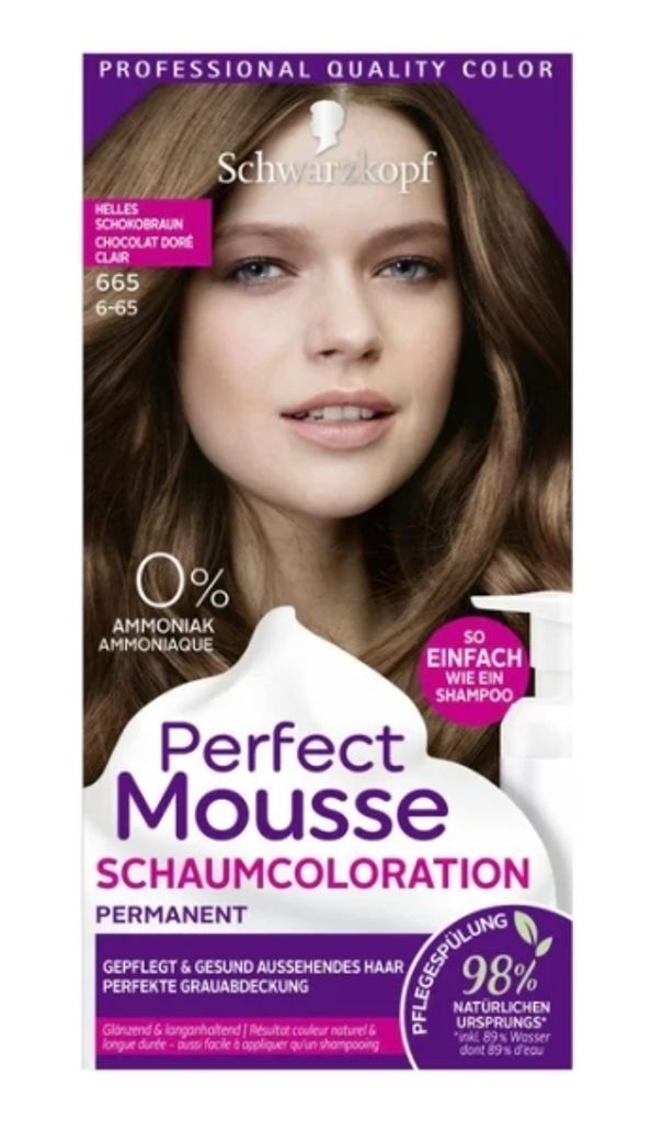 Schwarzkopf Perfect Mousse Permanente Schaumcoloration Produktbild 4