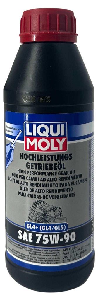 Liqui Moly SAE 75W-90 GL4+ 500 Milliliter Dose Reifen Produktbild 