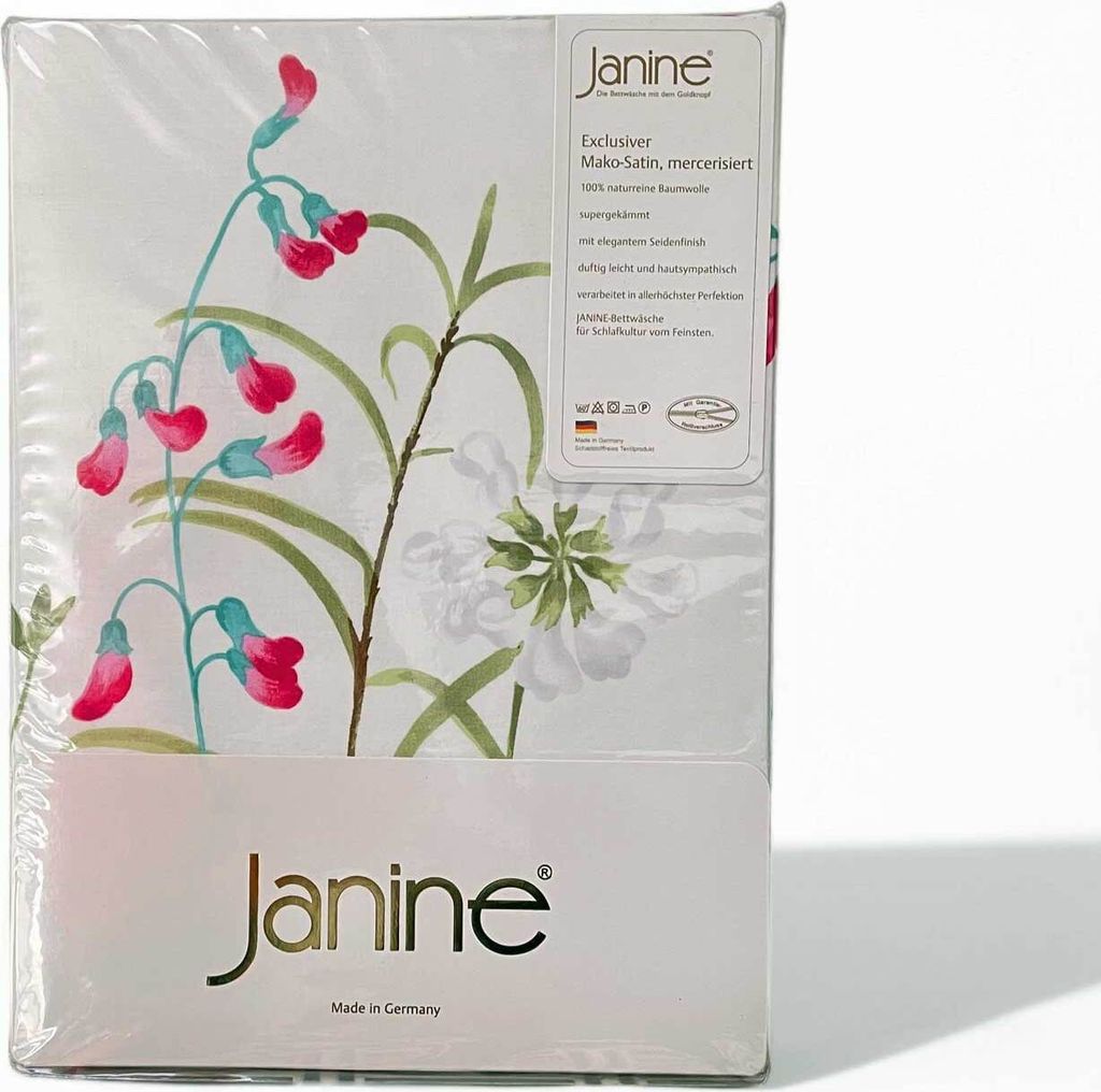 Janine Mako-Satin Bettwäsche Messina 4704-01 Produktbild 