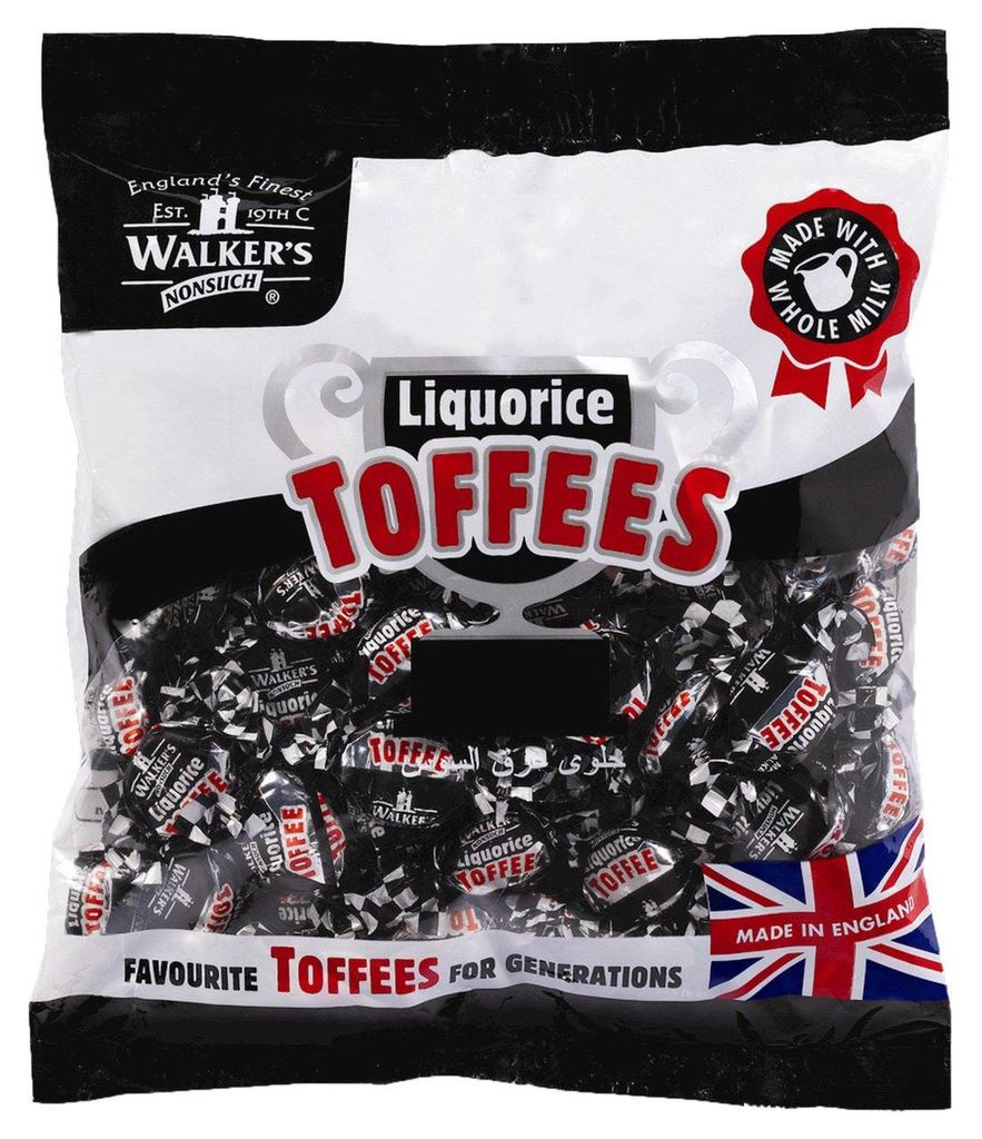 Walkers Liquorice Toffees 750g – Caramelle dolci e morbide Immagine del prodotto 