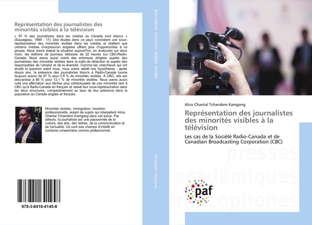 Représentation des journalistes des minorités visibles à la télévision