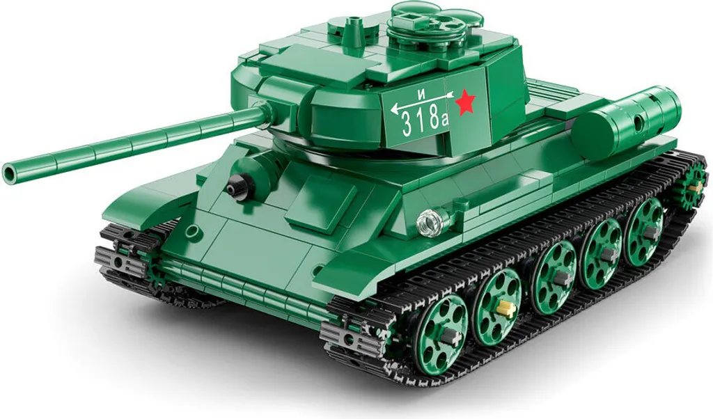 Maquette à Construire T-34 CaDA C61072W pour Collection Militaire