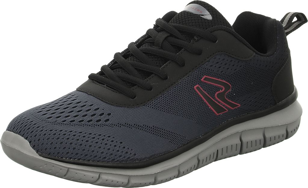 Sneakers Herren-Sneaker Schwarz-Grau, Farbe:schwarz, EU Größe:41
