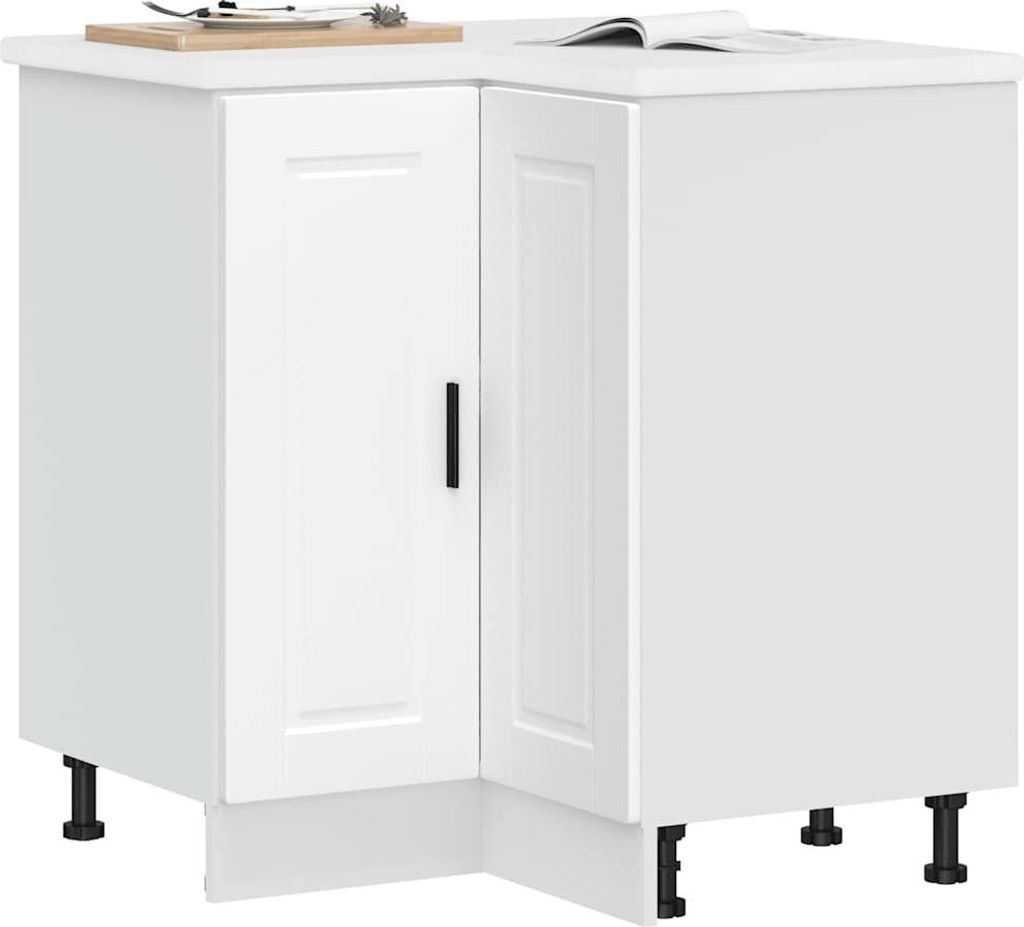 VidaXL 853987, Biały, Drewno, 755 mm, 755 mm, 815 mm Zdjęcie produktu 