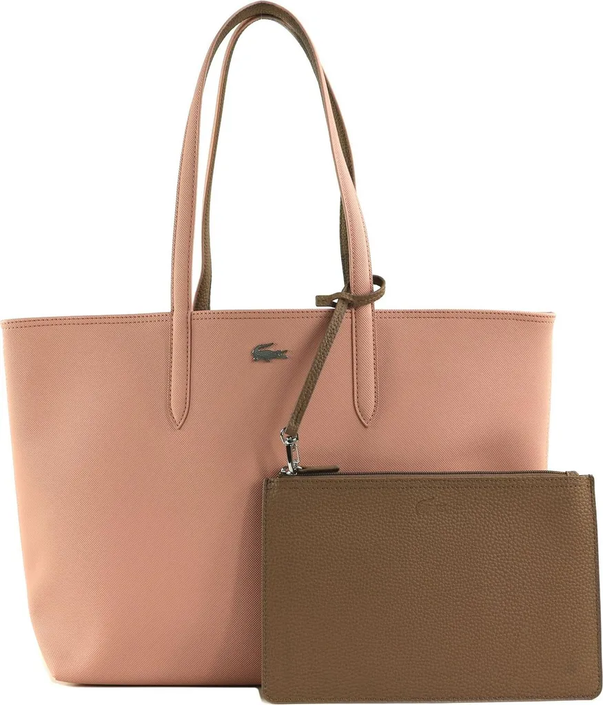 Sac cabas Lacoste Anna Rose Tan - Le shopper idéal pour le quotidien