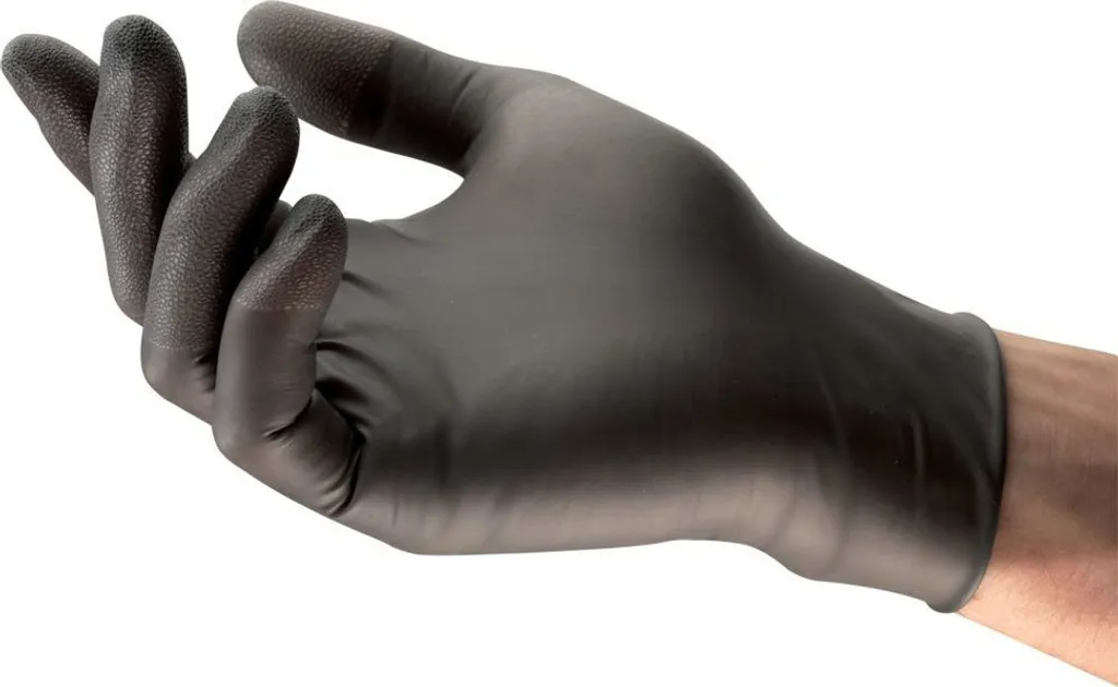 Ansell TouchNTuff 93-250 Guanti Nitrile Antracite Misura 10 (100 pz)