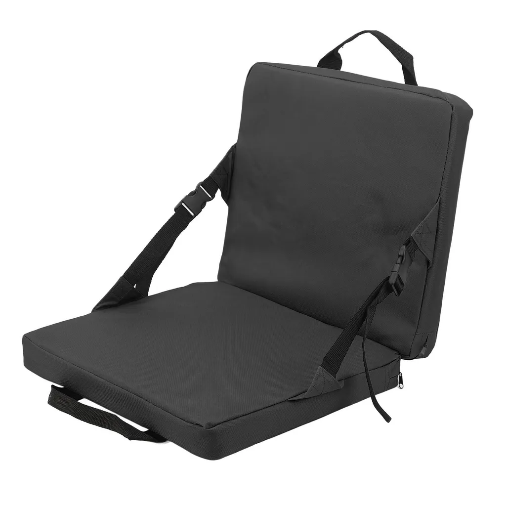 Chaise de plage pliable avec dossier ergonomique et assise éponge douce