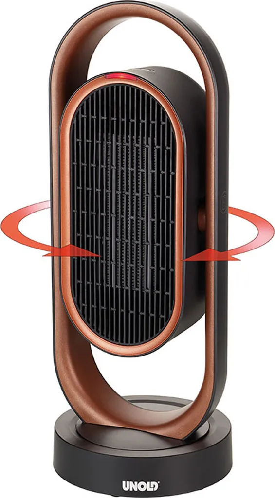 Radiateur céramique 3D Unold 86535 avec oscillation multidirectionnelle - 2