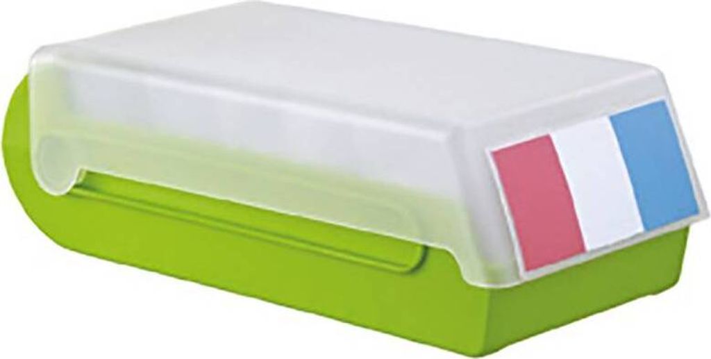 helit Lernkartei BeeBox A7 Unterteil: limette transluzent Produktbild 3