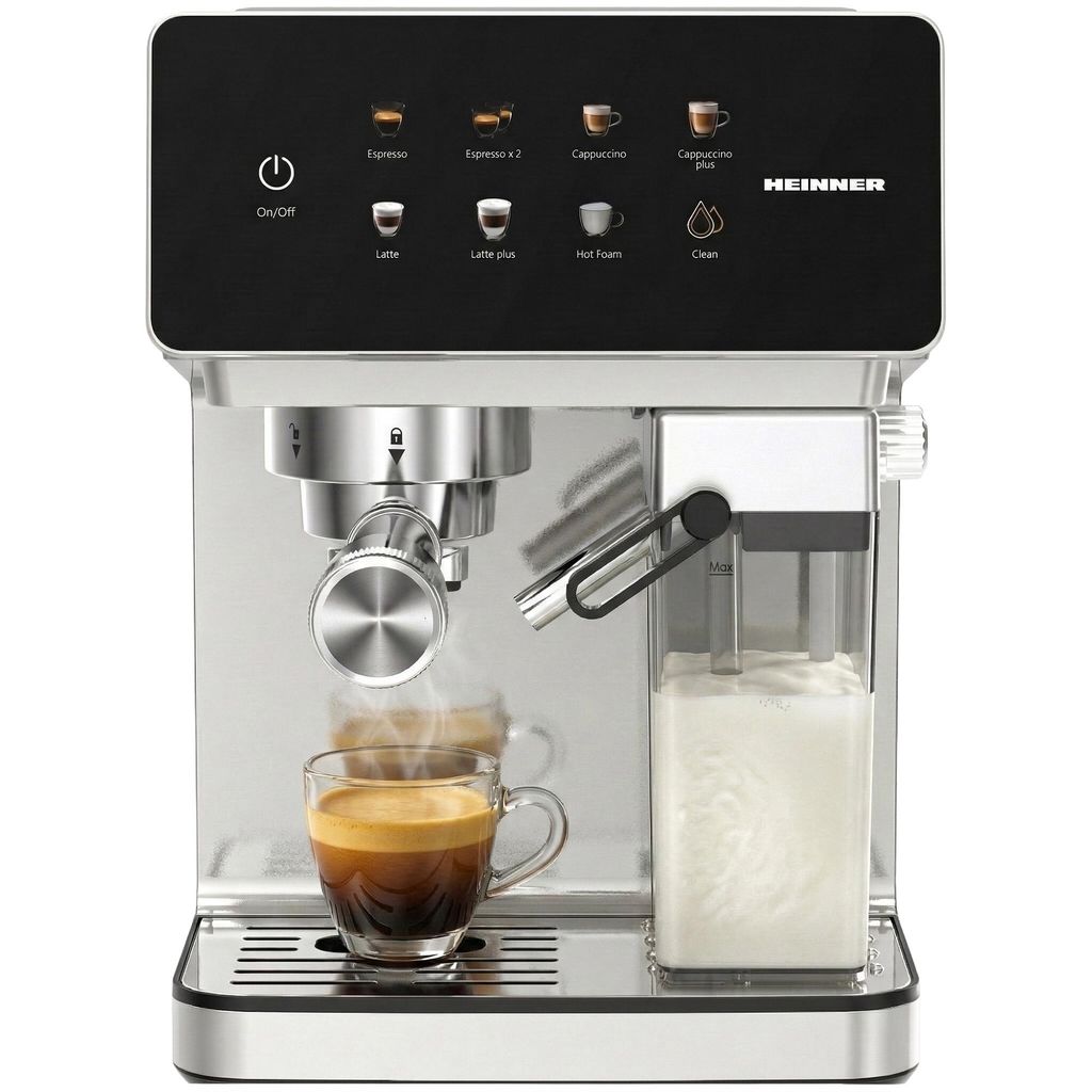 Heinner HEM-LK20DMLK, Espresso kávovar, 1,6 l, Mletá káva, Obrázek produktu 