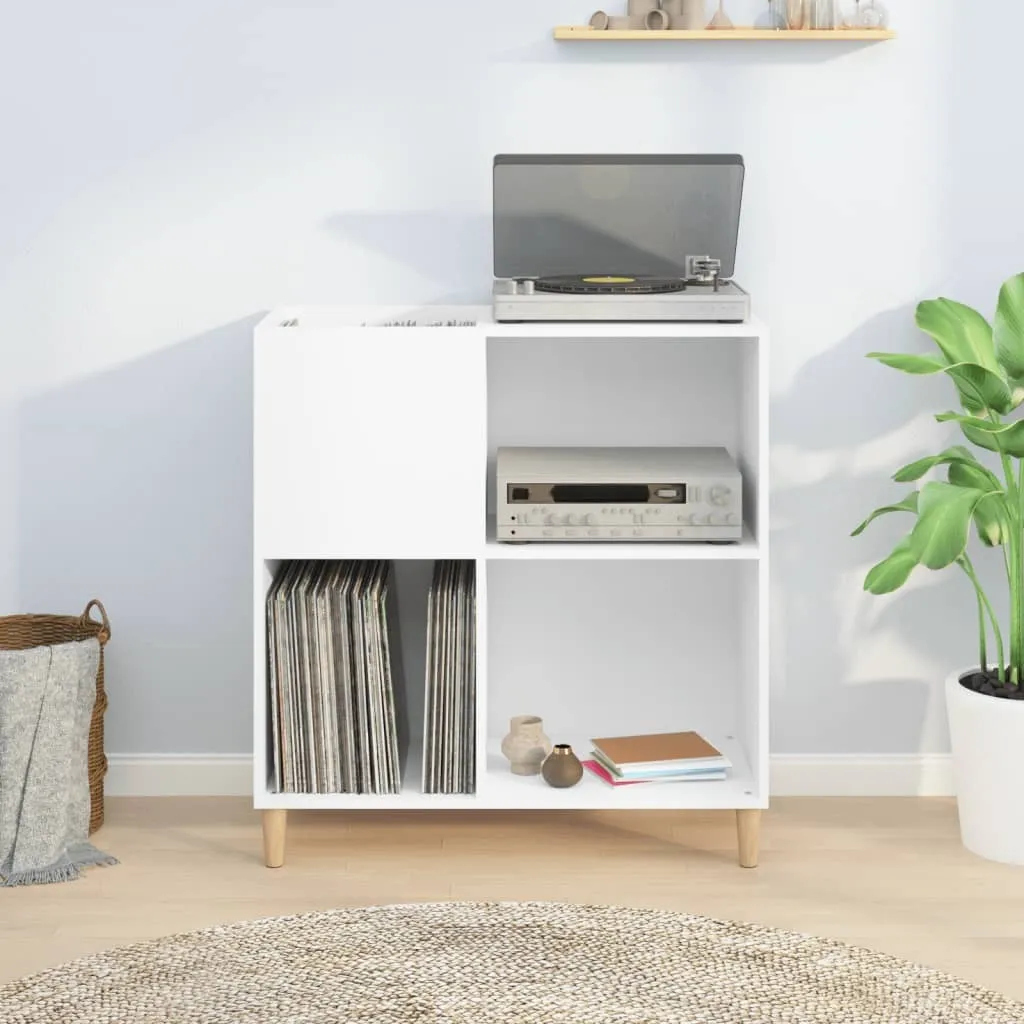 Armadio a pannelli bianco 84,5x38x89 cm materiale a base di legno - 3