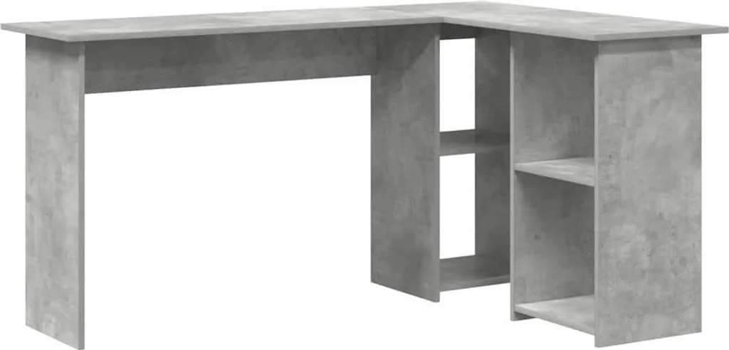 Scrivania Design SYFAX Grigio Cemento | Mobili Studio 142x102x73