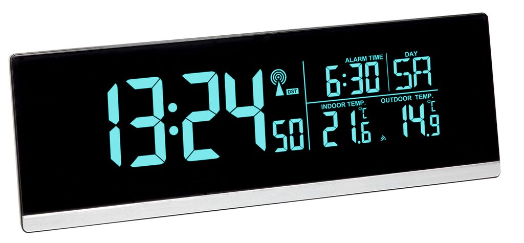 TFA MULTI-COLOR - sveglia - rettangolare - elettronica - da Immagine del prodotto 