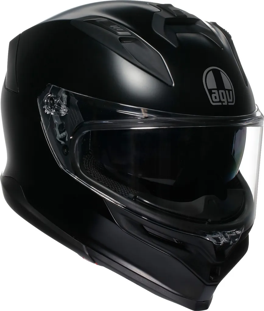 Casque intégral AGV K7 Noir Mat XL : Ventilation Optimisée et Poids Léger