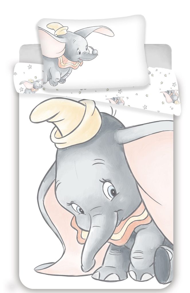 Disney Dumbo Träume Bettbezug - 100 x 135 cm - Baumwolle Produktbild 