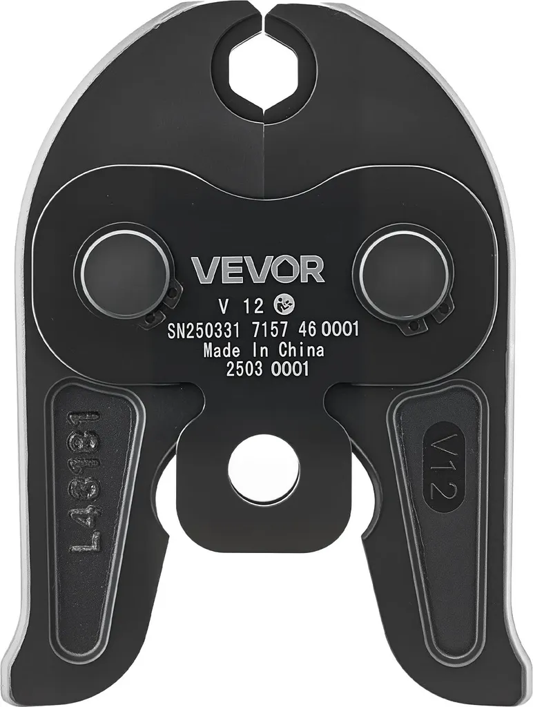 Mâchoire Sertissage V12 en Acier Forgé VEVOR pour Systèmes de Gaz