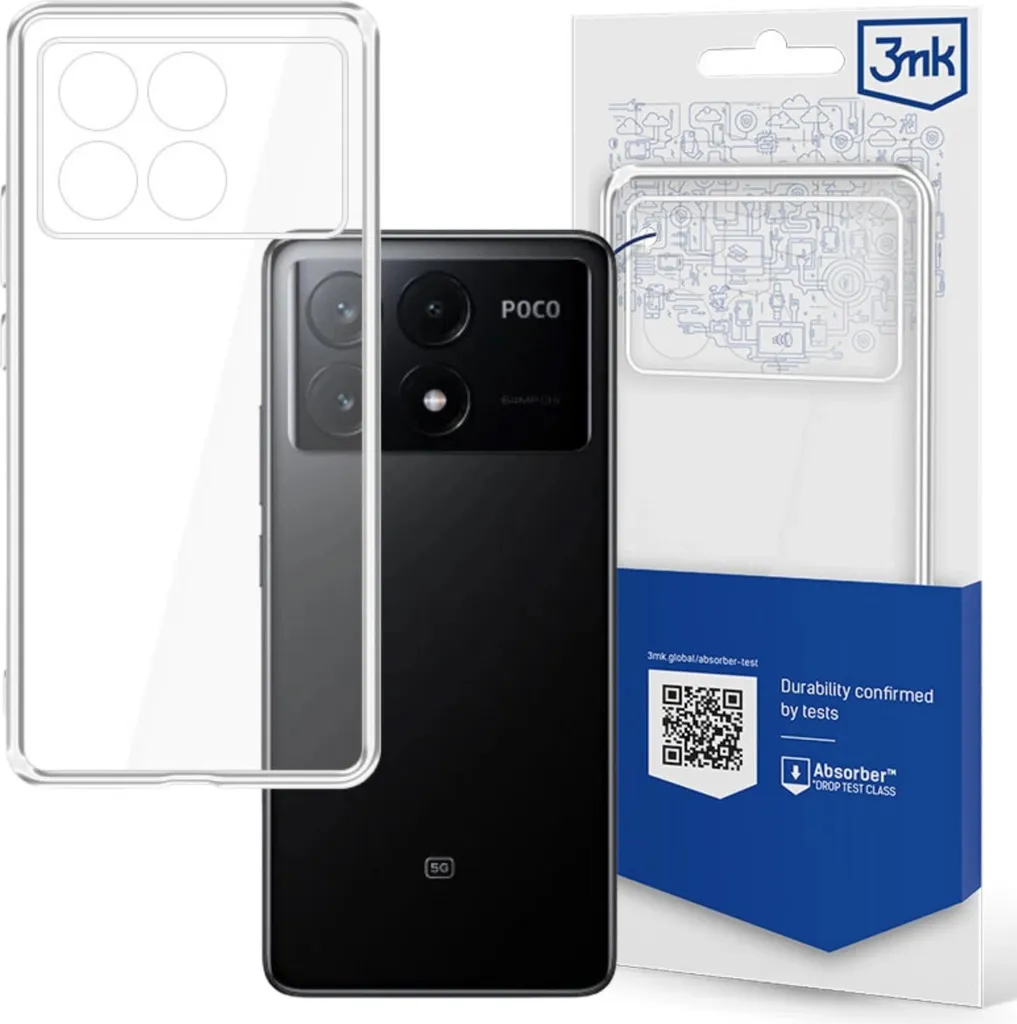 Cover Poco X6 Pro 5G 3Mk: Test di Resistenza e Trasparenza HD