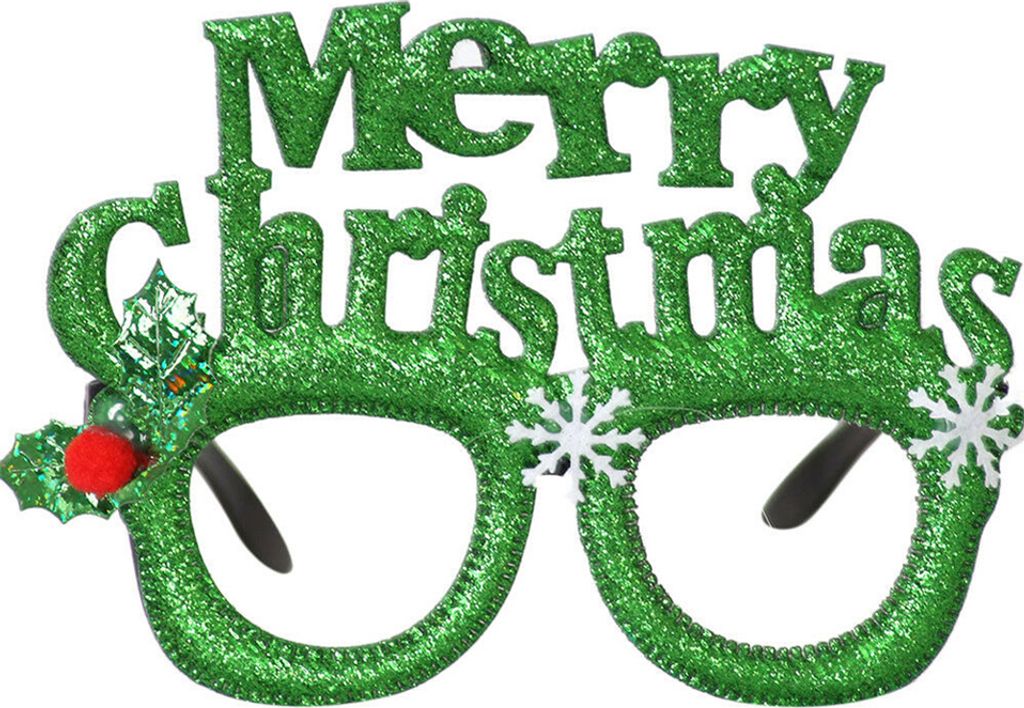 Weihnachtsfeier Santa Claus Snowman Brille Erwachsene Kinder Geschenk Weihnachtsdekor Eyewear-#7