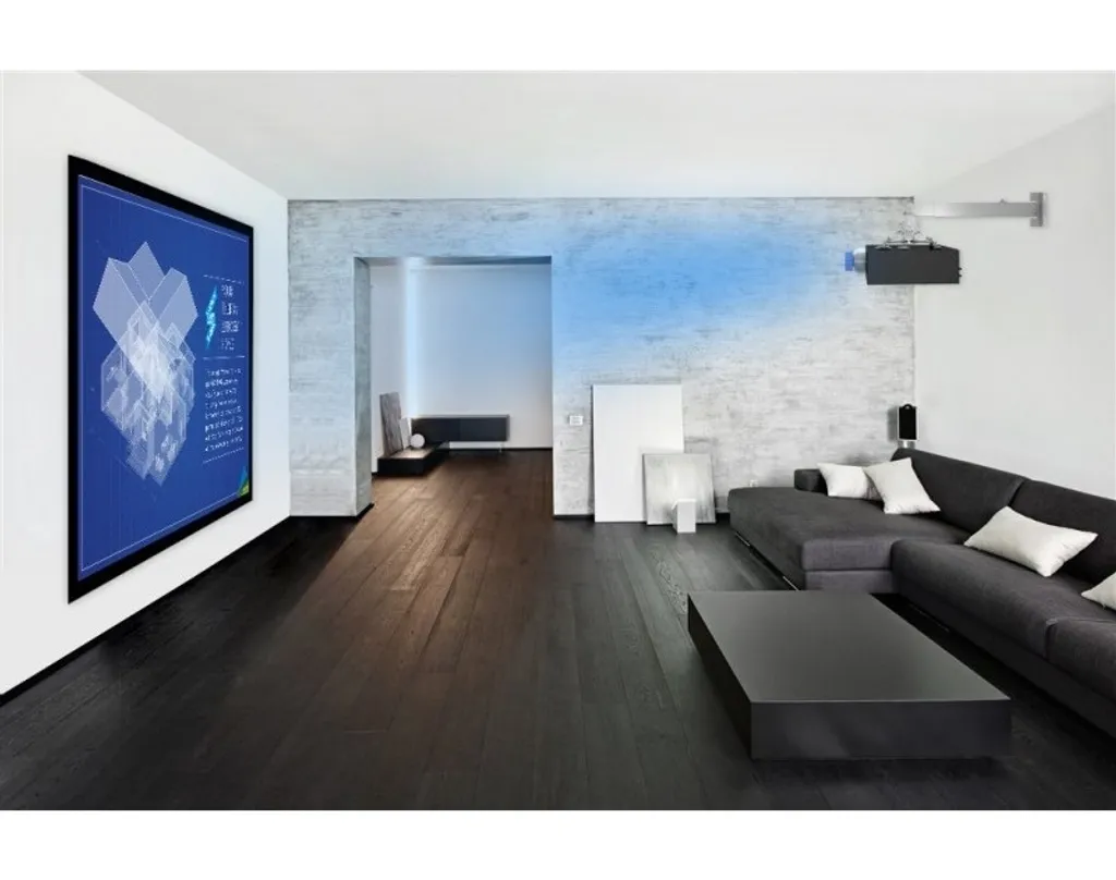 Support de Plafond pour Écran Plat Reflecta Tapa L Argent Ajustable