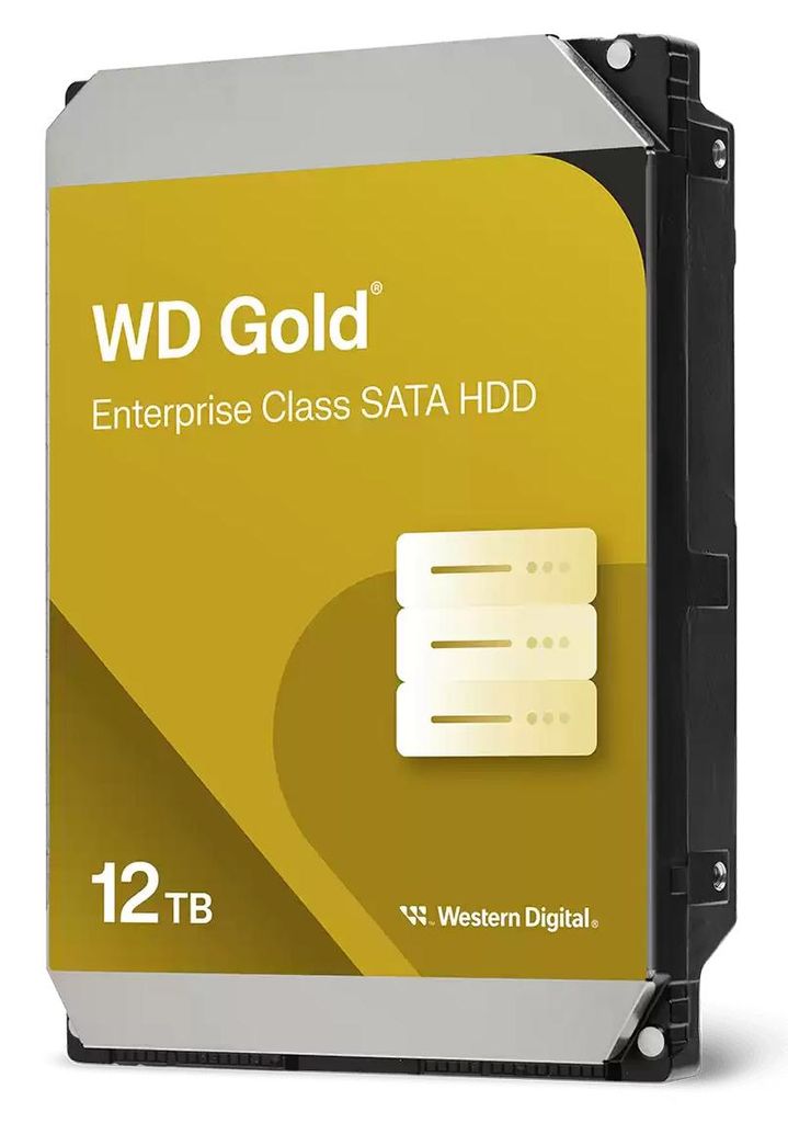 Western Digital Gold WD122KRYZ, 12 TB, 7200 RPM, 512 MB, Produktbild 