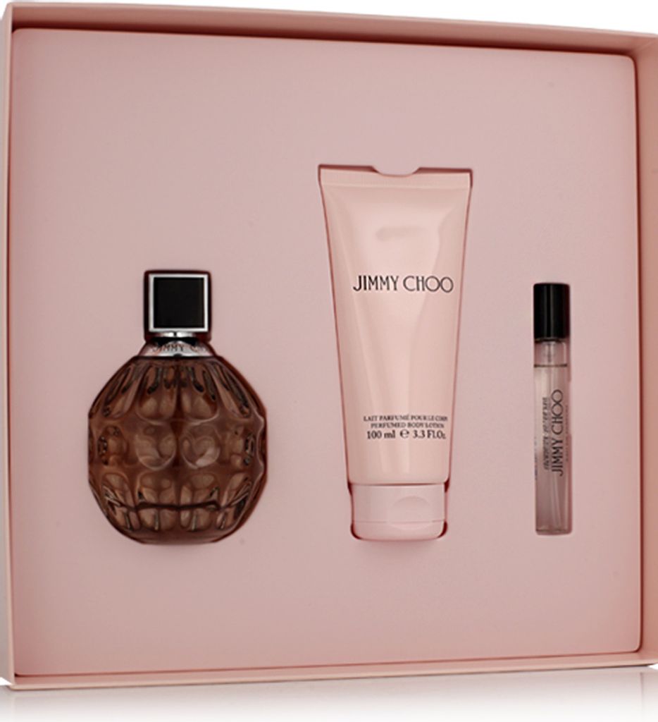 Jimmy Choo Eau De Perfume Spray 100ml Set 3 Pieces