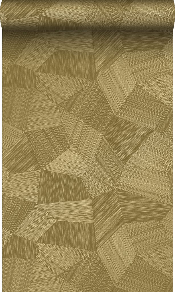 Origin Wallcoverings Tapete 3D-Muster Gold 53 cm x 10.05 m