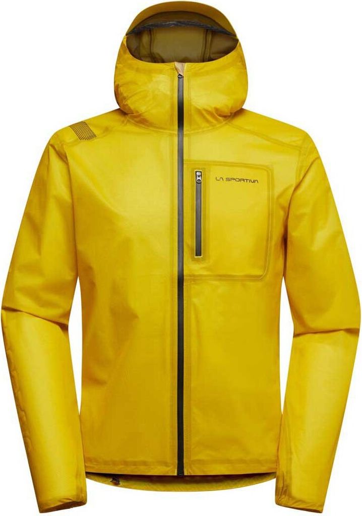 Ethereal Pro Jkt M, Mountain Running, Man, Jackets, Y00K00 Yellow/Black, S - La Sportiva