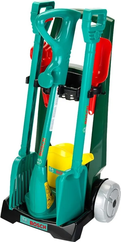Chariot de jardinage pour enfant Bosch 2751 avec accessoires de jeu