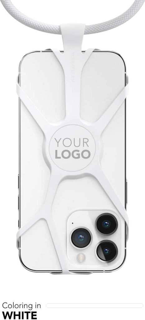 VONMÄHLEN INF00002 VONMÄHLEN Phone Strap  Infinity White Obrázek produktu 