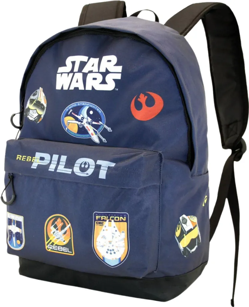 Zaino Scuola Star Wars Pilot Blu Scuro: Capiente, Robusto e Leggero