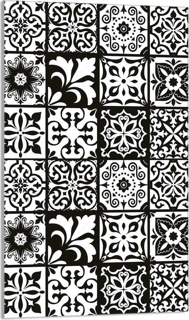 Glasschneidebrett 30x52 Mosaik