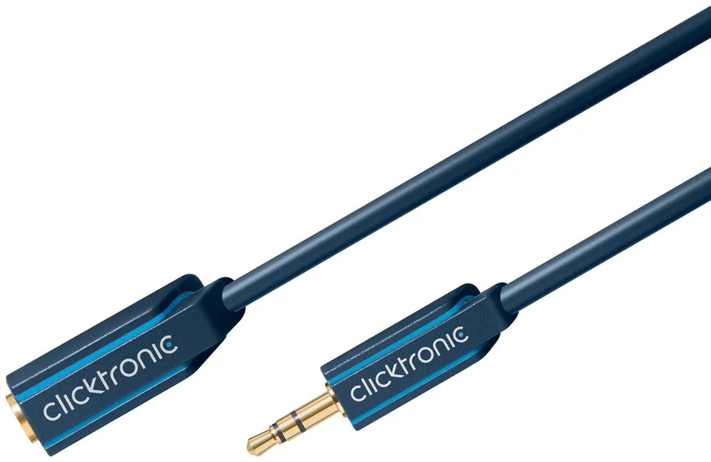 Prolunga Audio Clicktronic 5m - Cavo Jack Resistente e Affidabile - 3
