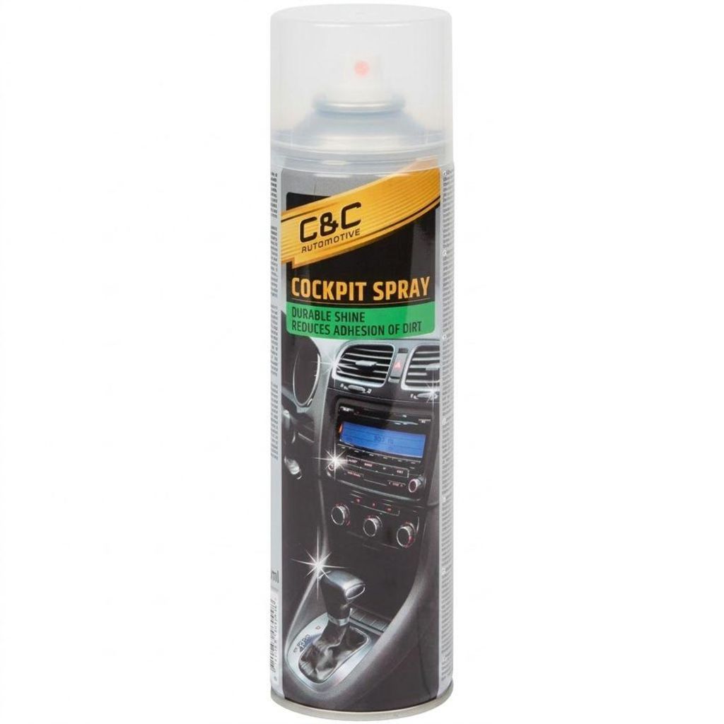 C&C Cockpit Spray 500ml für Auto Innenraum Kunststoffpflege Produktbild 