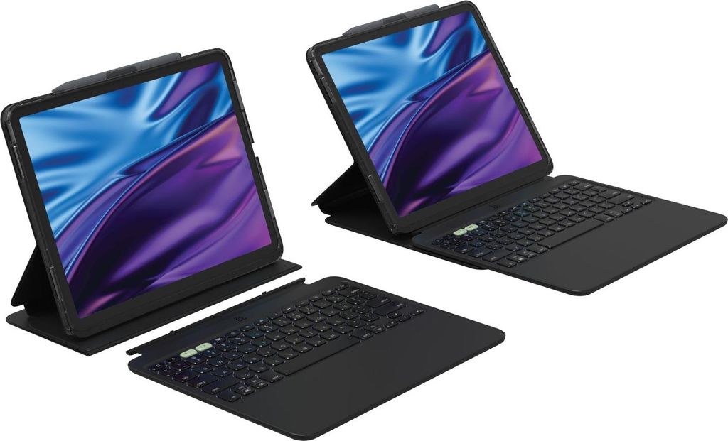 ZAGG Pro Keys 2 - Tastatur und Foliohülle (Folienabdeckung)