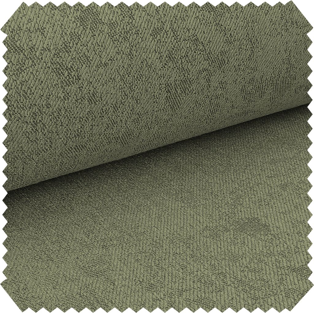 novely KAMEN Melange Möbelstoff - Polsterstoff mit Glow-Effekt - Robuster Bezugsstoff - Pflegeleichte Meterware 1 lfm - Farbe: 08 Olivgrün