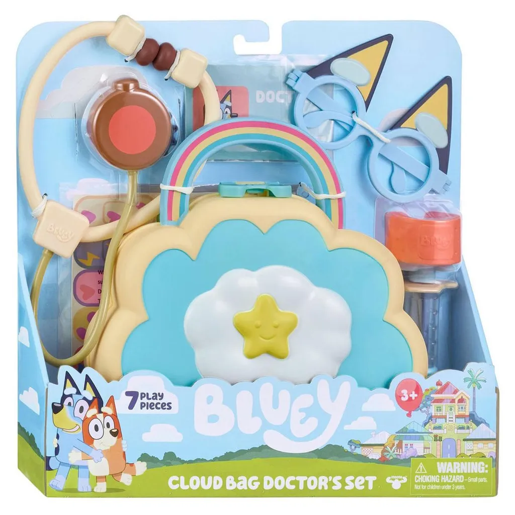 Jouet d'imitation Bluey le médecin pour apprendre en s'amusant dès 3 ans