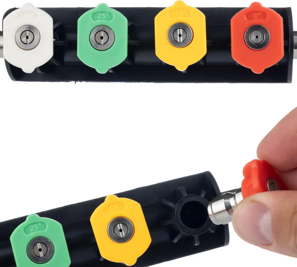 Accessorio Lavaggio Auto Rosfix: Lancia Angolata 15° con 5 Ugelli Kärcher - 5