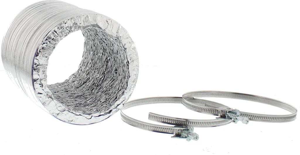 SCANPART Kit Tuyau Évacuation Air ALU 125mm 3,0m 1130066300 Qualité