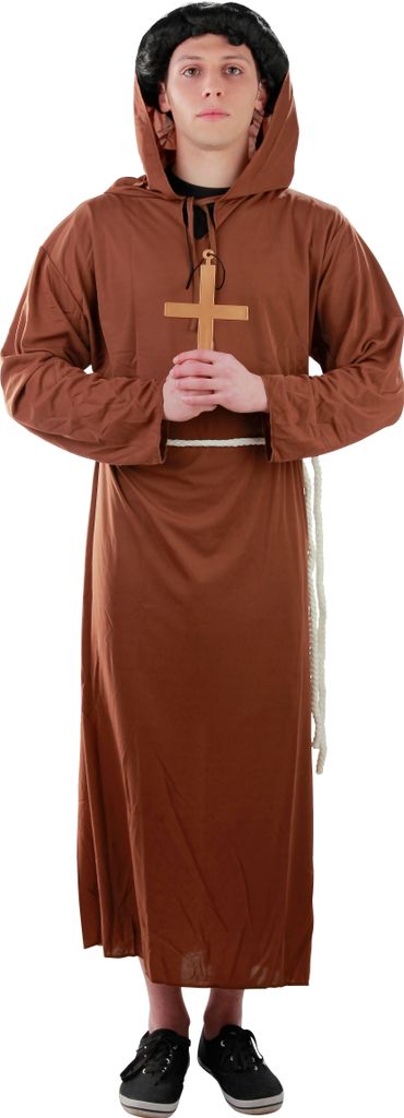 Kostüm Mönch Mönchkostüm Mönchkostüme Gr. S - XXXXL, Größe:XXXL