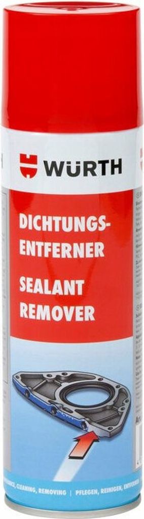 WURTH Silikon-, Klebstoff-, Dichtstoff-, Harz- und Lackentferner Spray - 300 ml