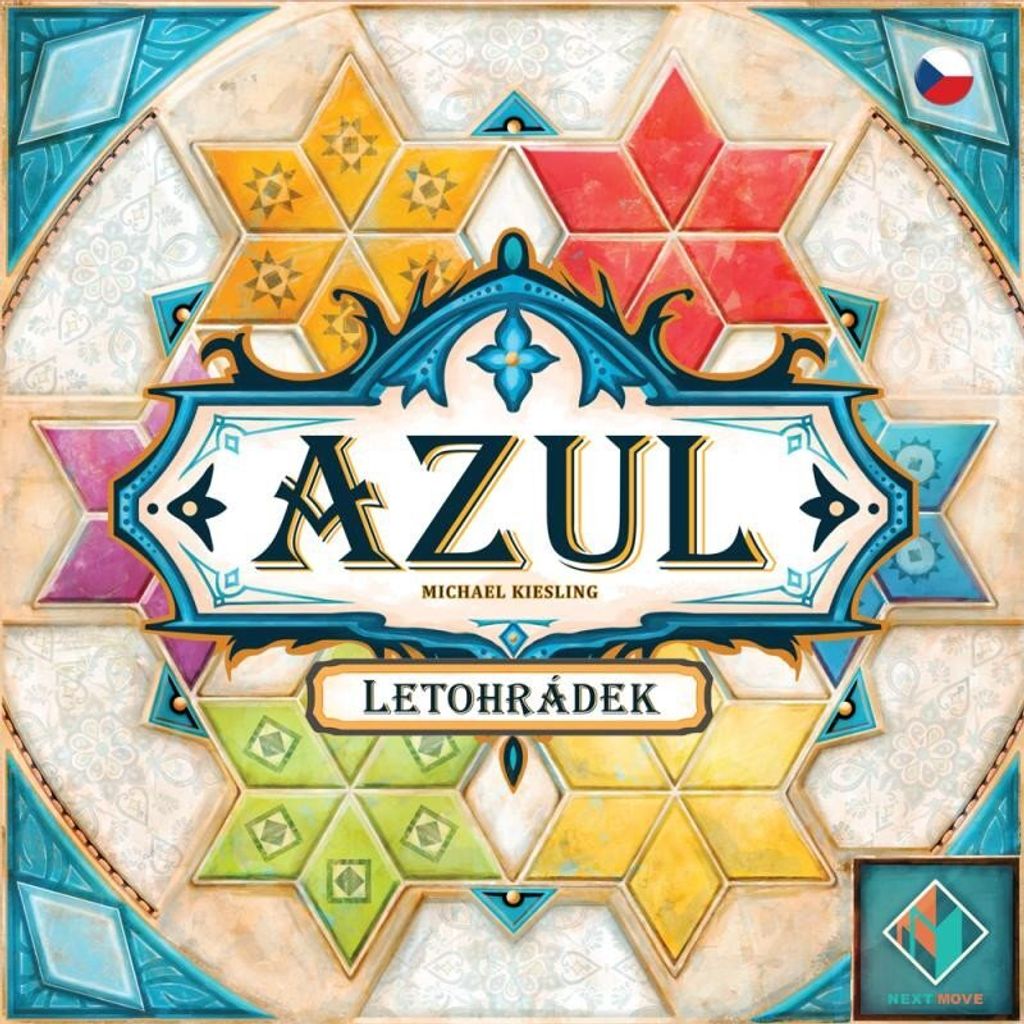 Azul Sommerhaus Brettspiel für 4 Spieler mit Turm Produktbild 