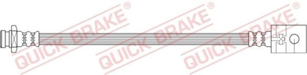 QUICK BRAKE 62.017 Bremsschlauch für NISSAN PICK UP (D22)