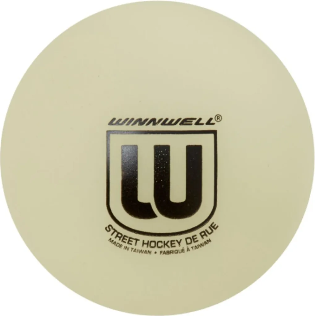 Ballon phosphorescent Winnwell taille moyen pour entraînement de hockey