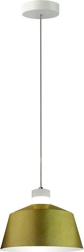Suspension Dorée LED 7W Métal Blanc Chaud 120cm Style Minimaliste Chic