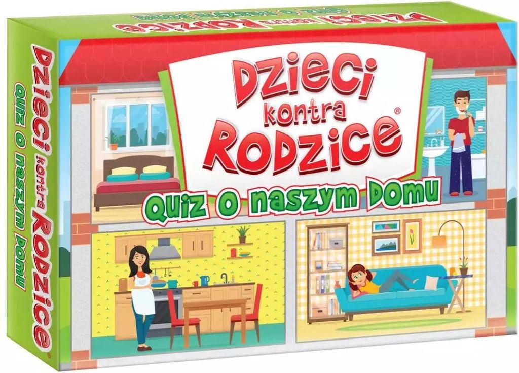 Spiel Kinder gegen Eltern Quiz über unser Haus 71403