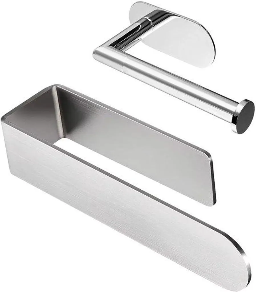 Aménager votre salle de bain avec cet ensemble d'accessoires en acier