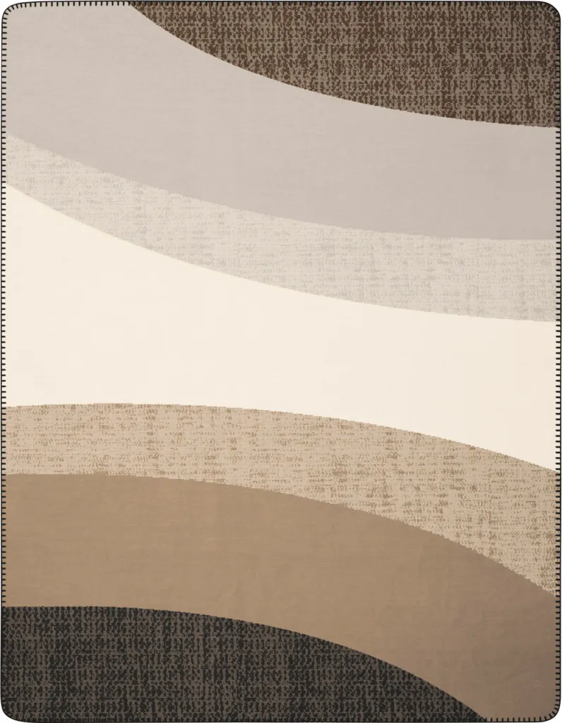 Couverture de Canapé Biederlack 150x200 pour Soirées Cocooning et Détente