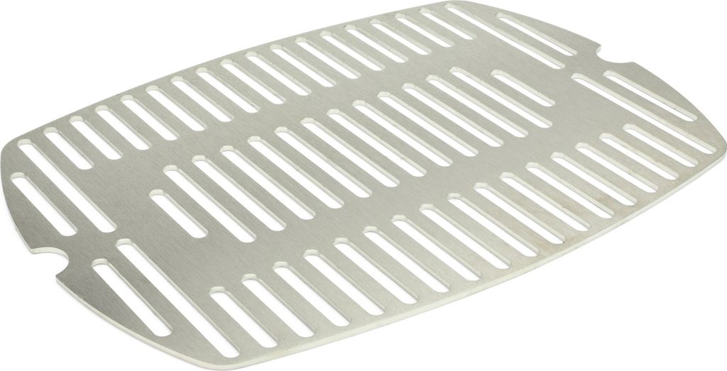 Edelstahl INOX Grillrost für die Weber Q100/1000 Baureihe | spülmaschinenfest - EINTEILIG -
